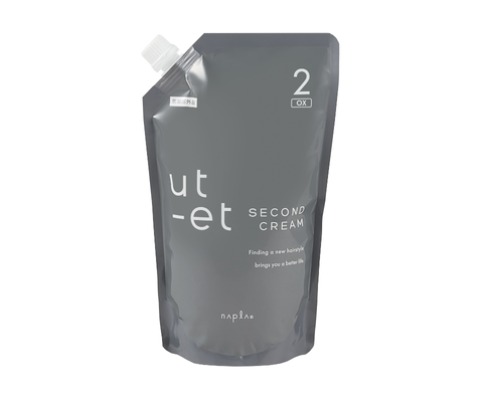 ut-et微導柔護縮毛矯正燙髮霜 OX [ 2劑 ]